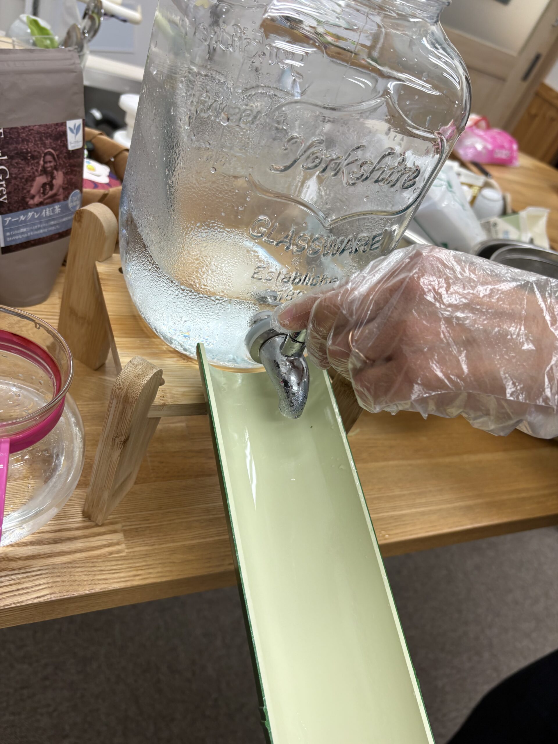 流しそうめん蛇口