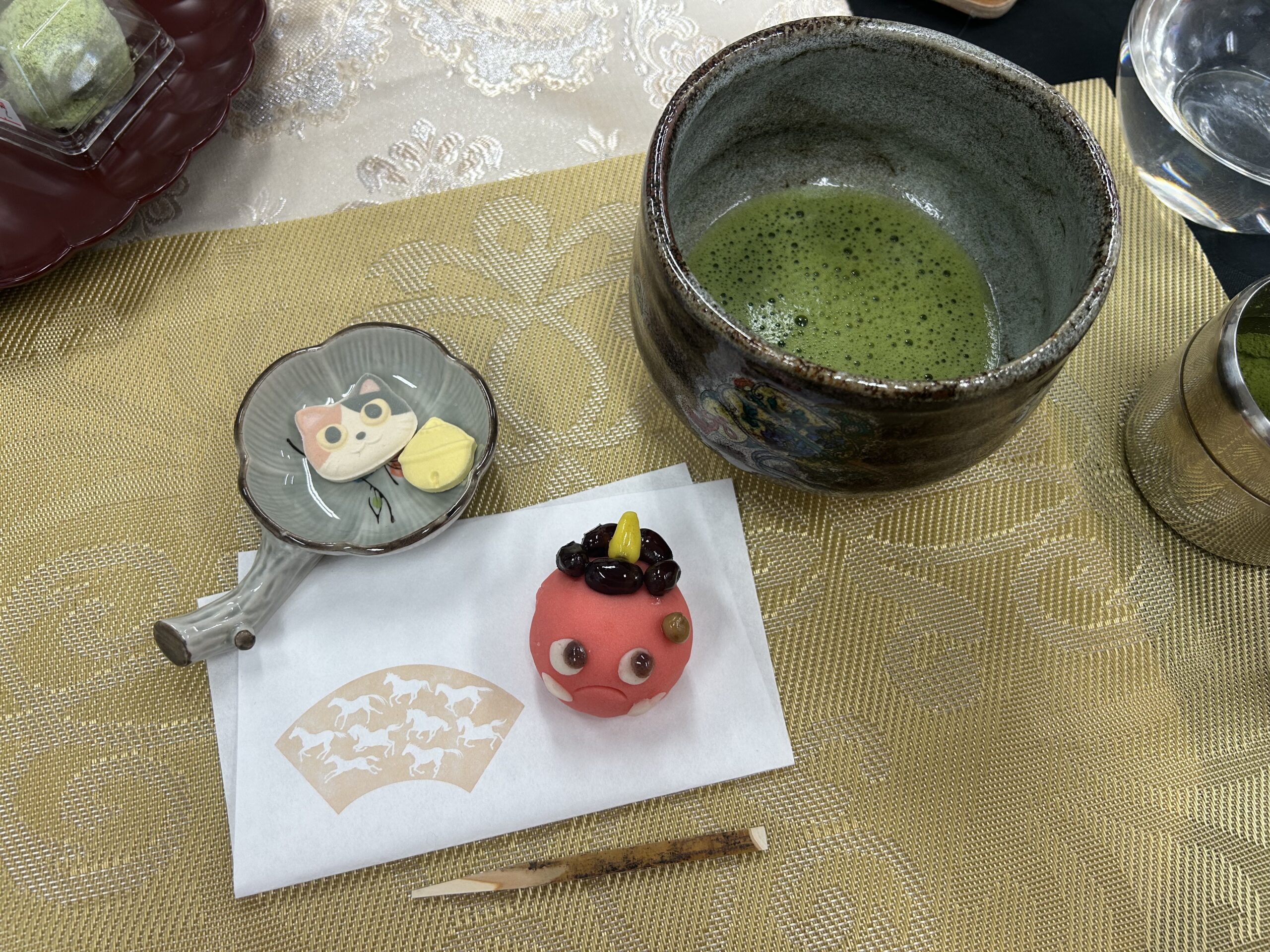 鬼さん抹茶